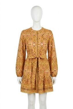 NEW &MERCI mara dress in gold/ yellow